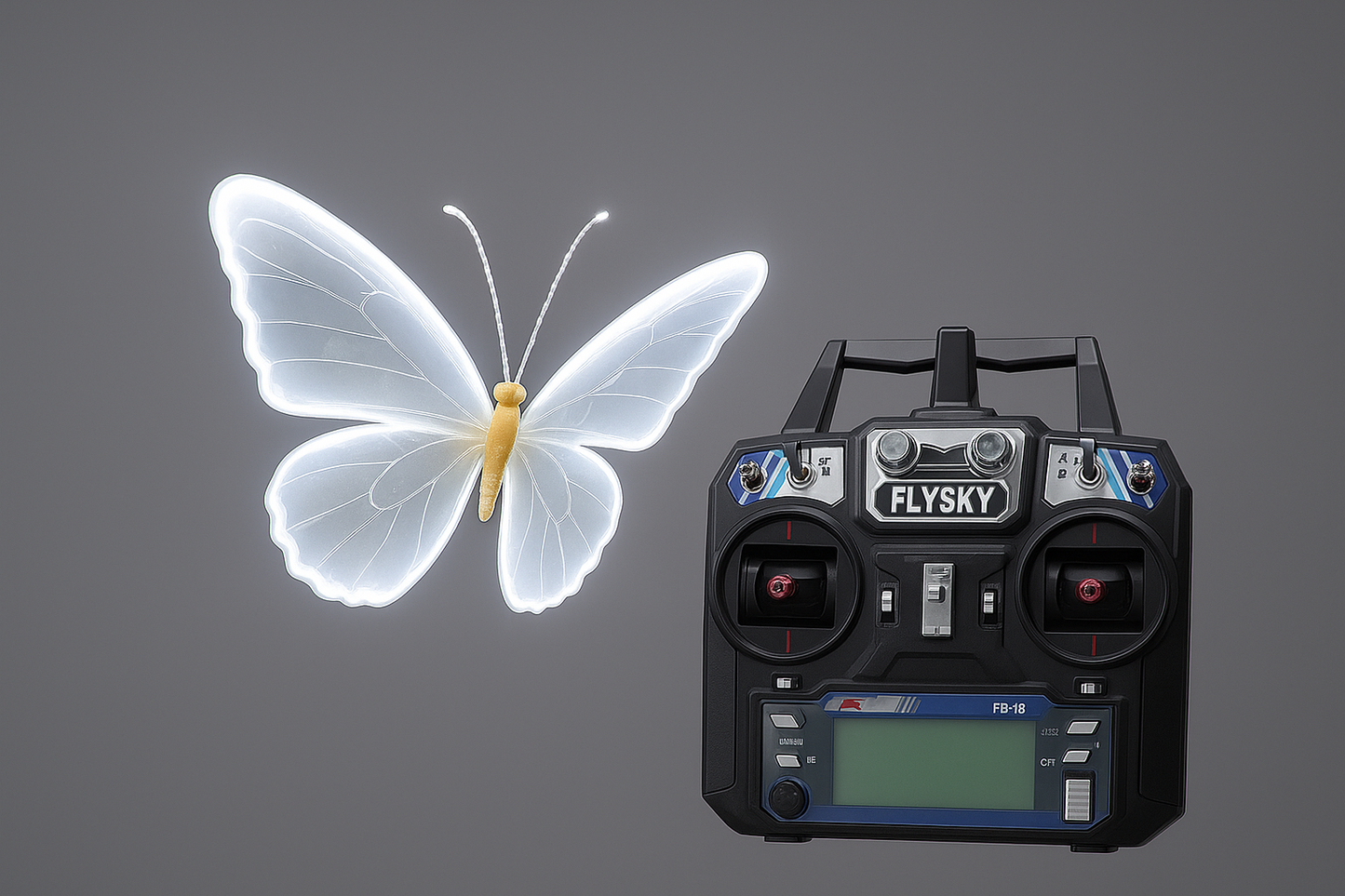 Flying Butterfly with Remote Control
