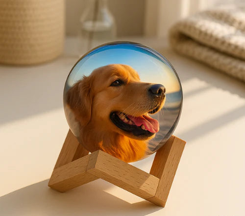 Customizable Video Glass Ball