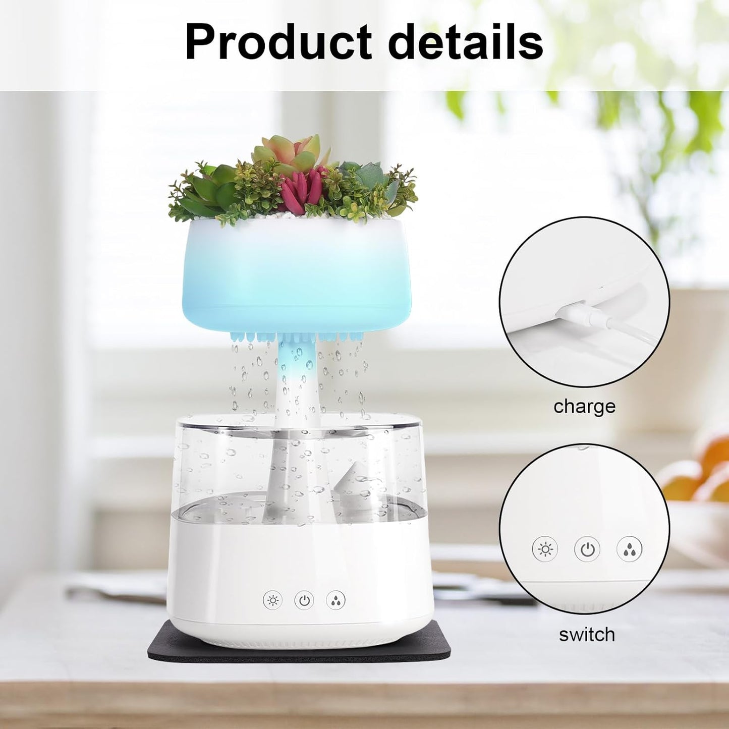 Grassy Rain Cloud Humidifier