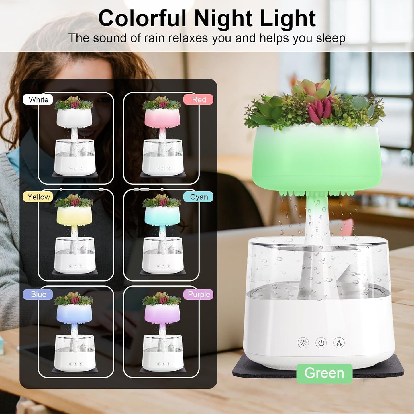 Grassy Rain Cloud Humidifier