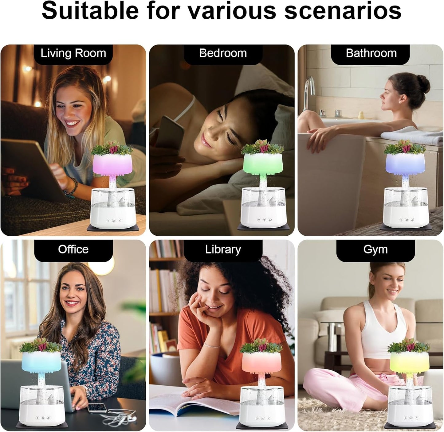 Grassy Rain Cloud Humidifier