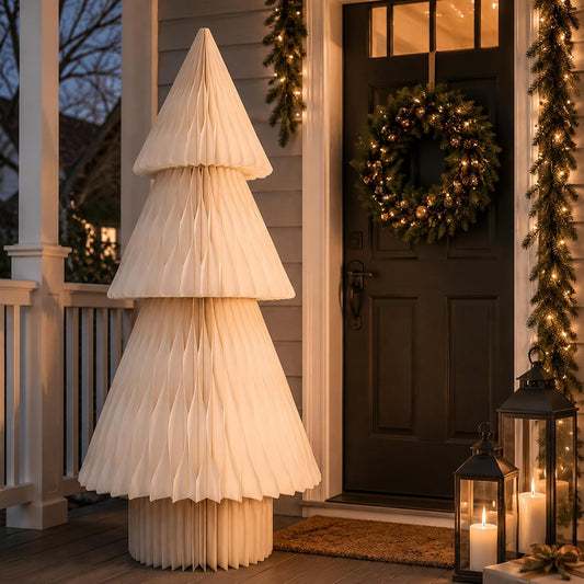Paper Honeycomb Christmas Tree