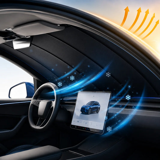 Universal Adjustable Retractable Car Sunshade Windshield Cover