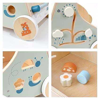 PairPear Wooden Baby Walker