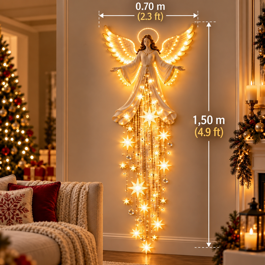 Angel Blessing Starfall Wall Light