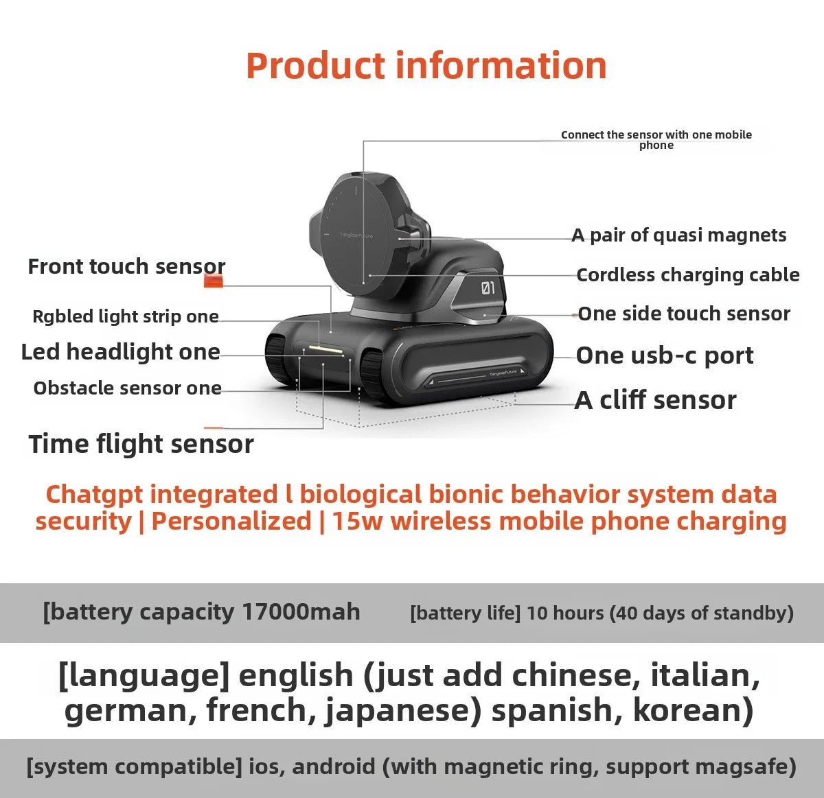 Smart Desktop Robot