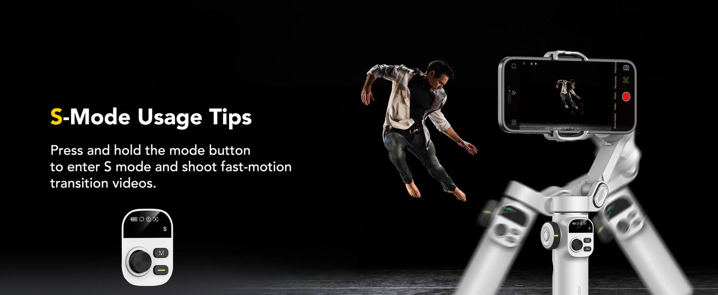 Smart Gimbal Stabilizer for Smartphone
