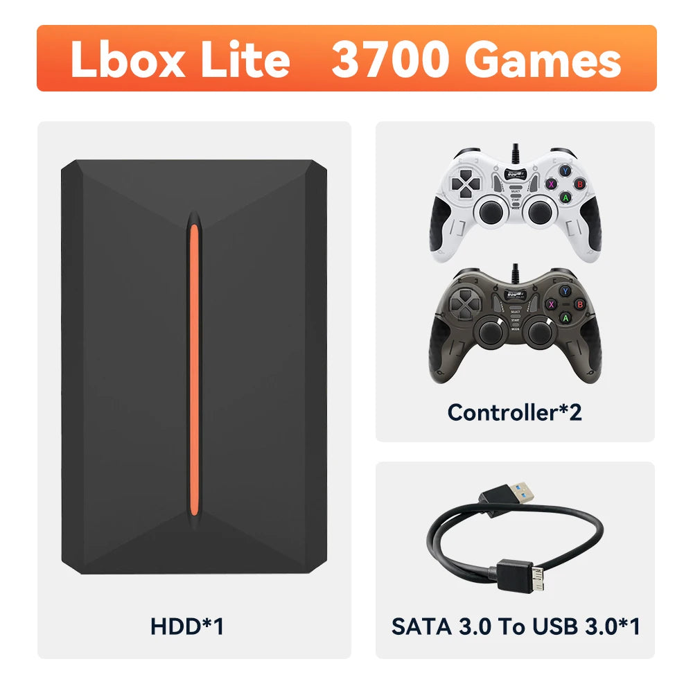 Lbox 3700+ Games Box