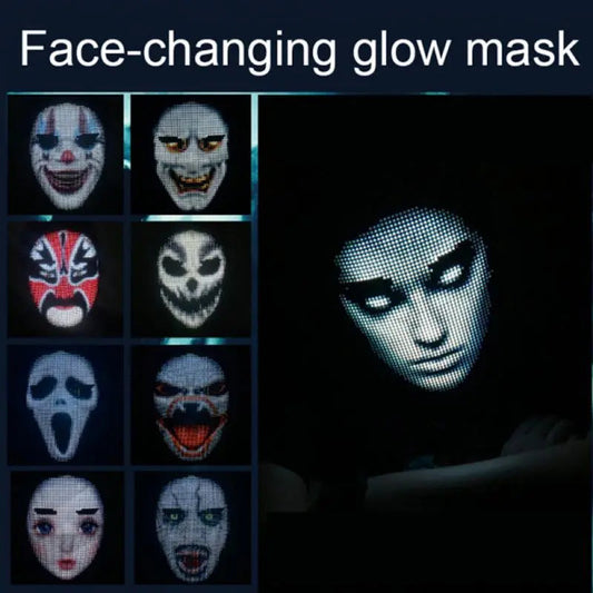 Máscara facial LED