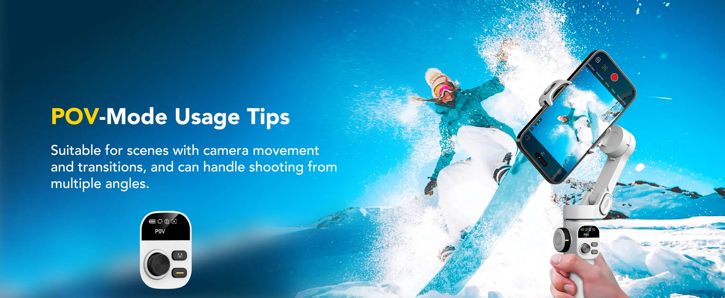 Smart Gimbal Stabilizer for Smartphone