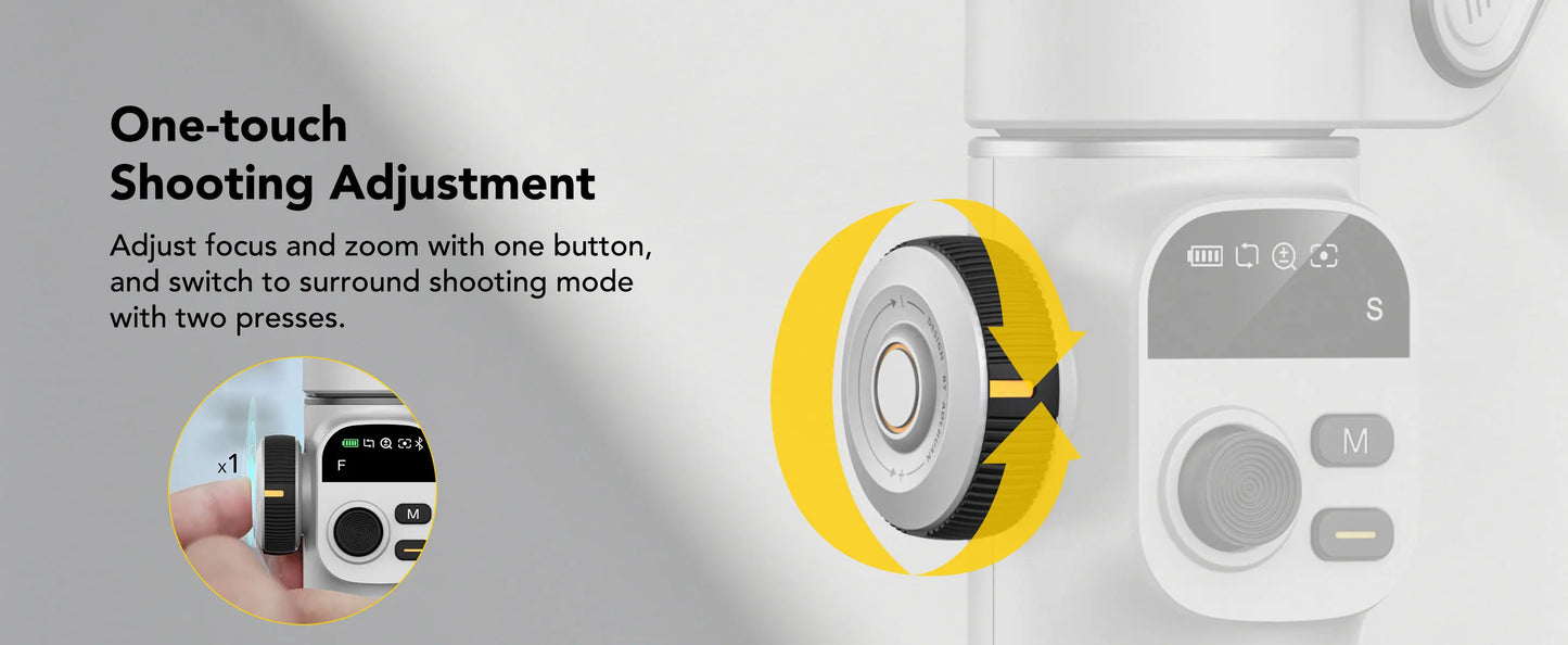 Smart Gimbal Stabilizer for Smartphone