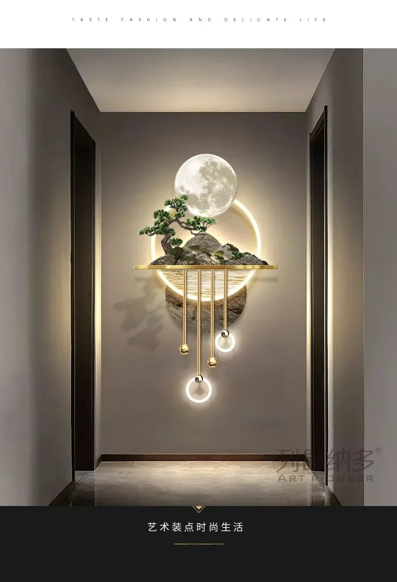 3D Entrance Wall Lamp
