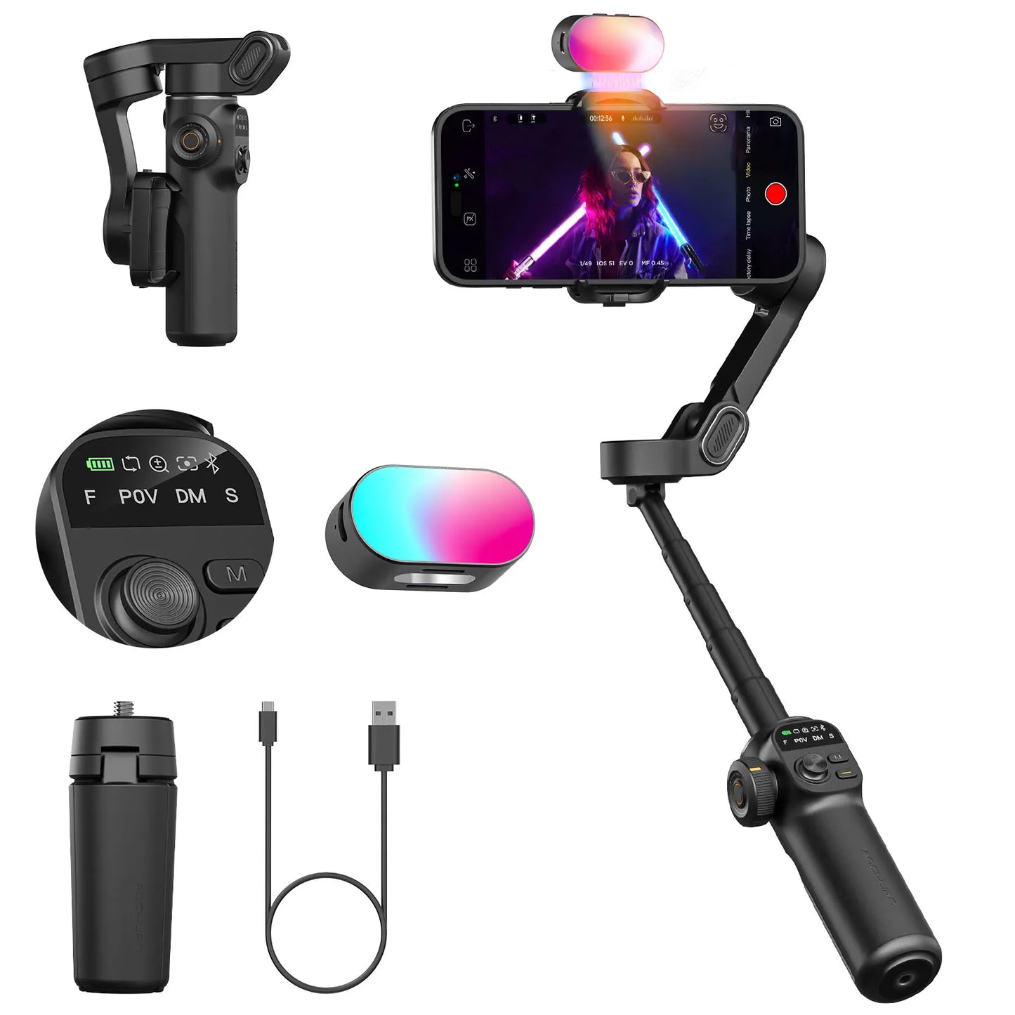Smart Gimbal Stabilizer for Smartphone