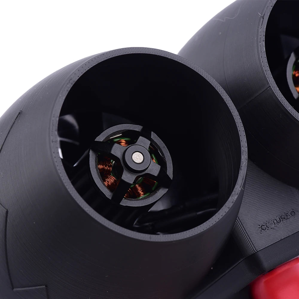 2400W 64mm Turbo Jet Fan 4000g Thrust