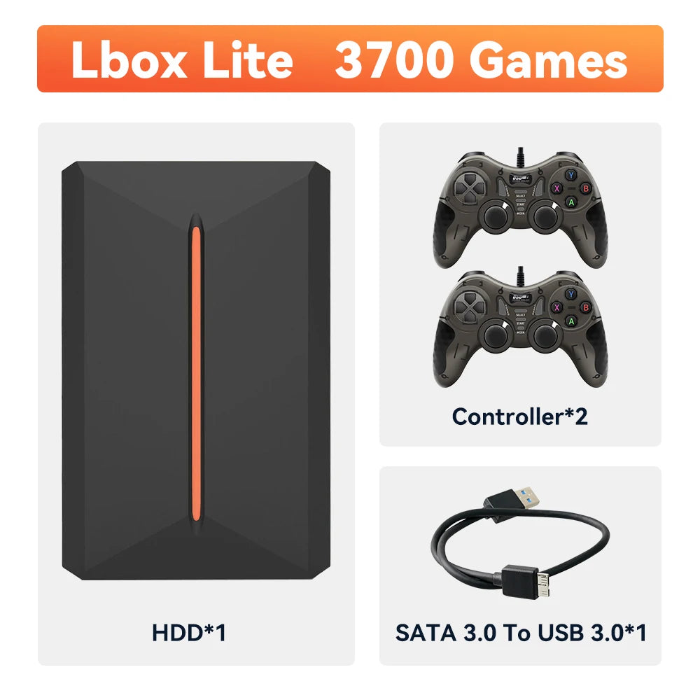 Lbox 3700+ Games Box