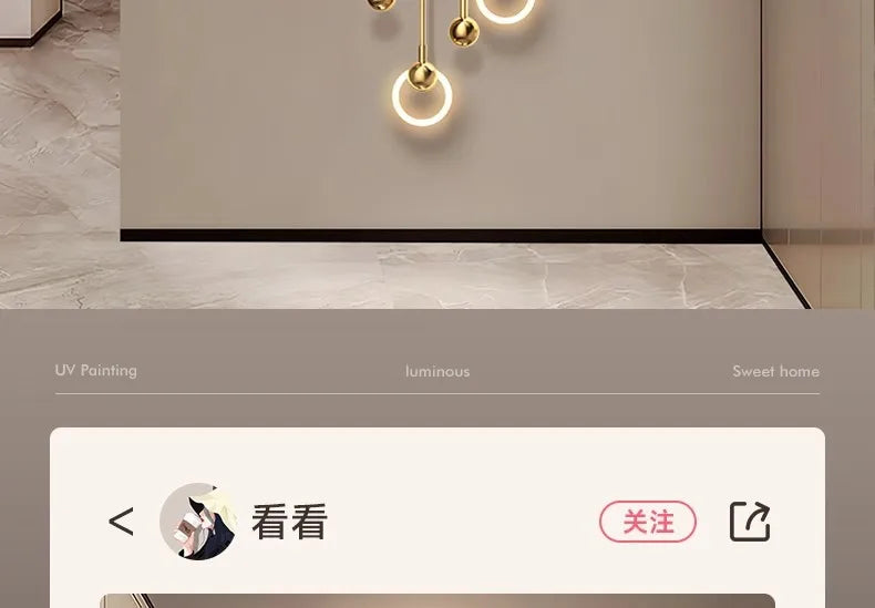 Crystal Porcelain Mural Light Wall Lamp