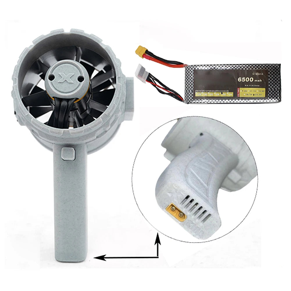 90mm Turbo Jet Fan 3000W 5000g Thrust