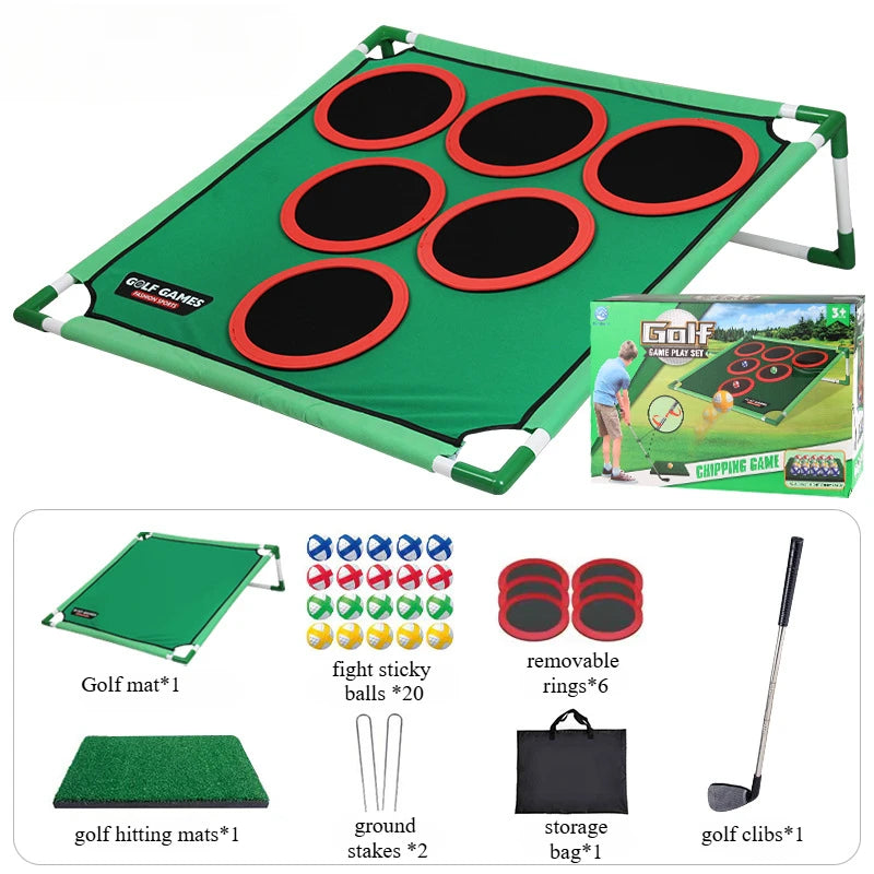 Golf Chipping Cornhole Game Set