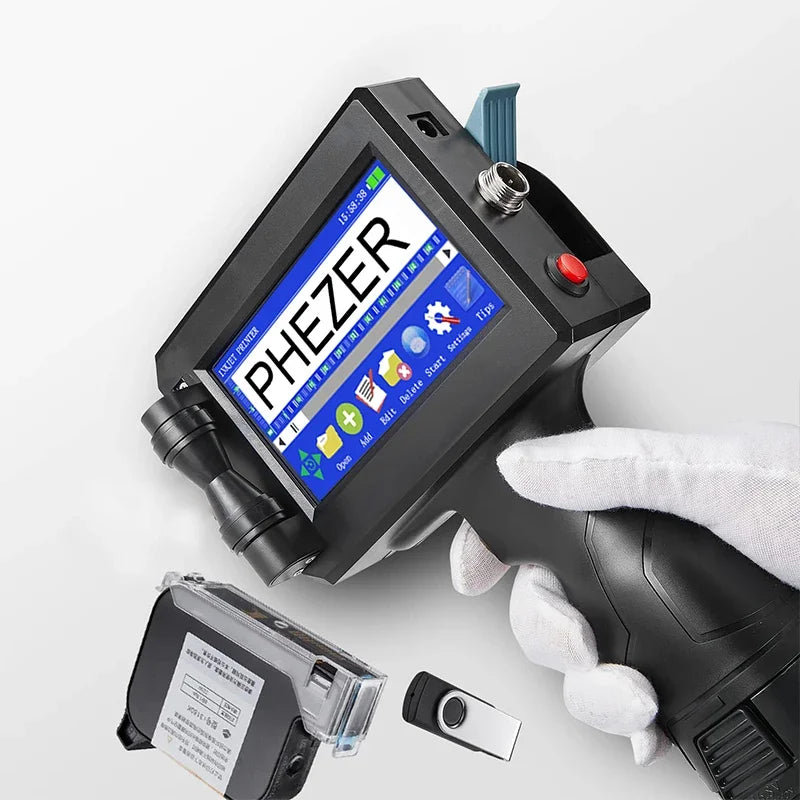 Handheld Inkjet Printer 25 Languages Portable