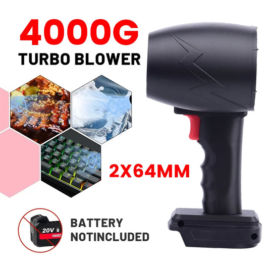 2400W 64mm Turbo Jet Fan 4000g Thrust