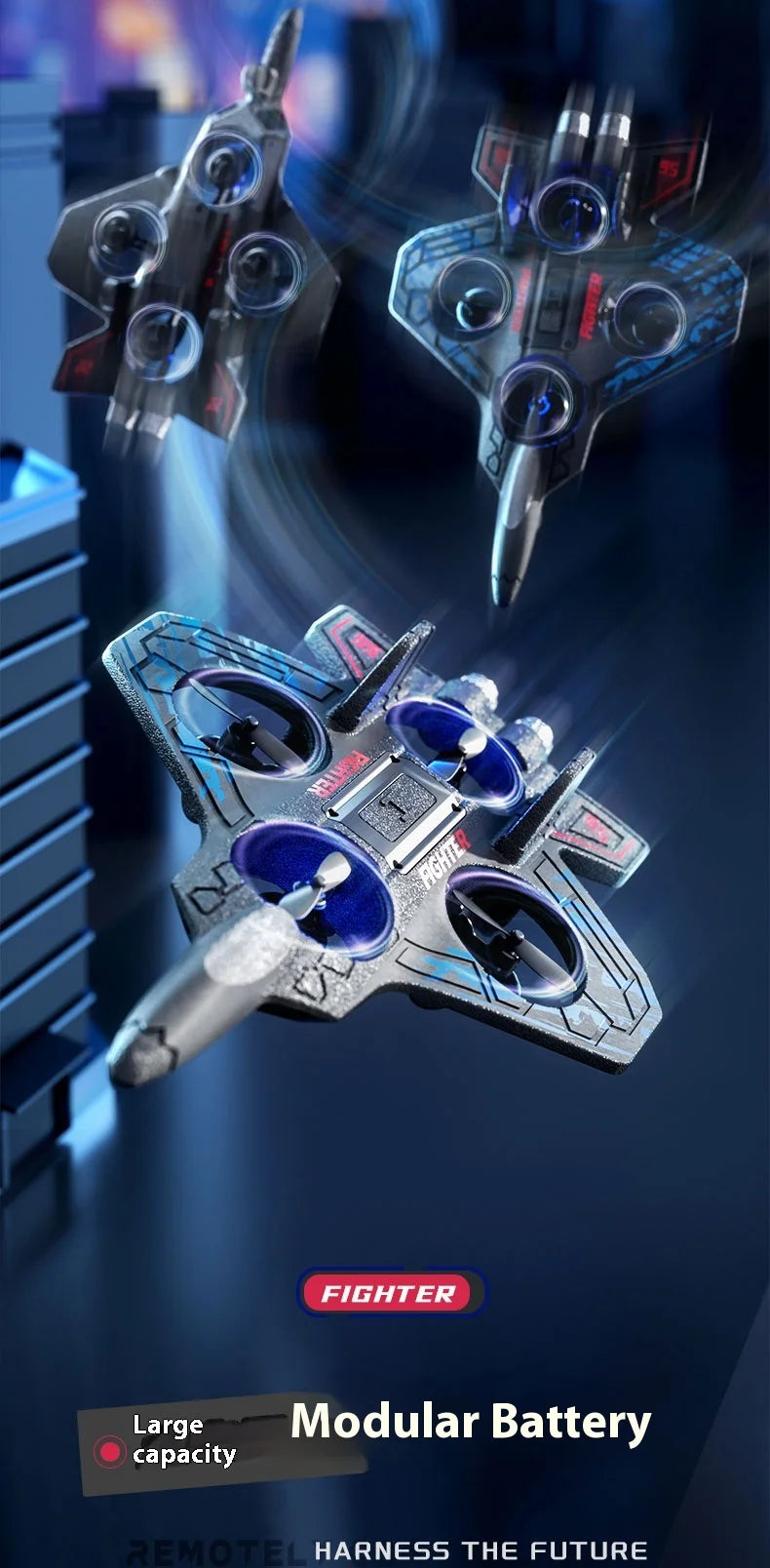 Remote Control Fighter Airplane