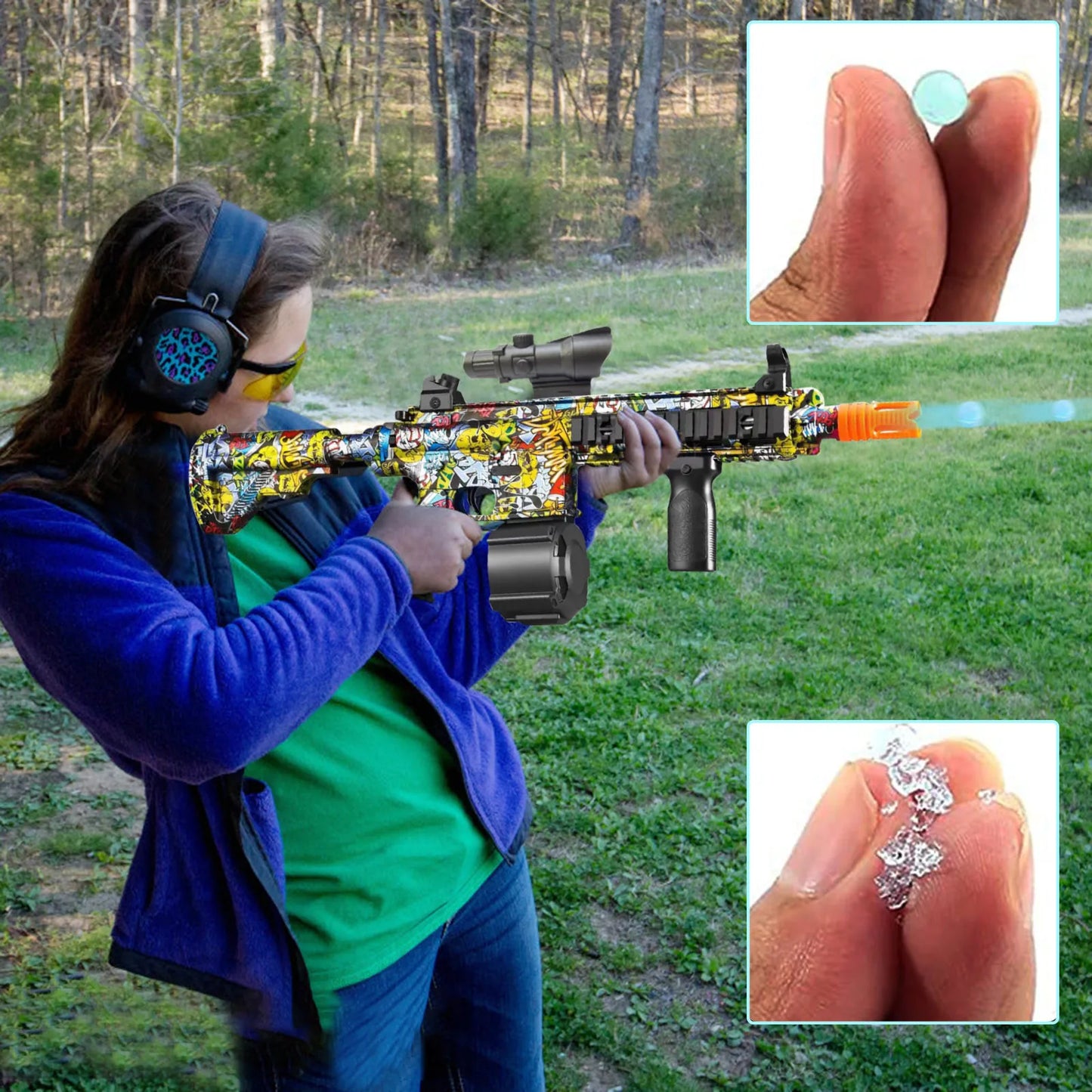 Electrical Gel Blasting Toy