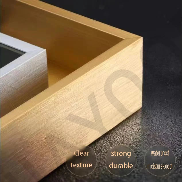 Bamboo Led With Lights Landscape Scenery Corridor Hanging Paintings Room Decoration Home Decorations Wall Lamp Bedroom Mood