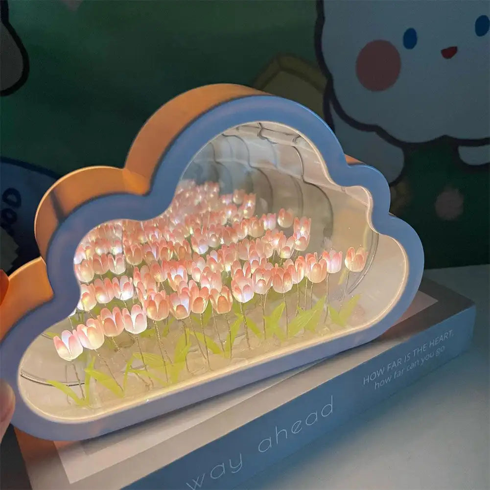 LED Night Light Romantic Tulips