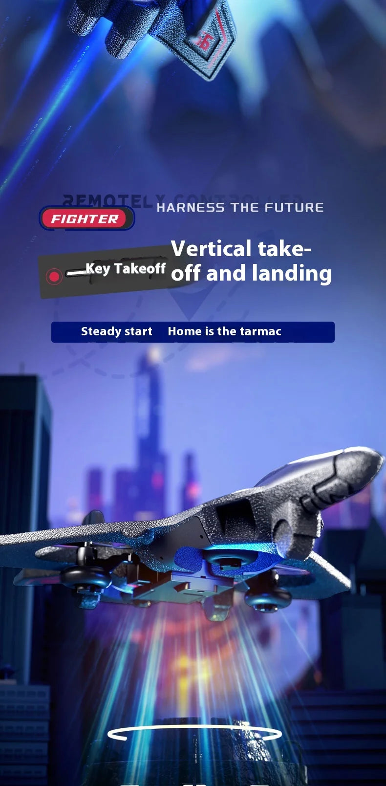 Remote Control Fighter Airplane