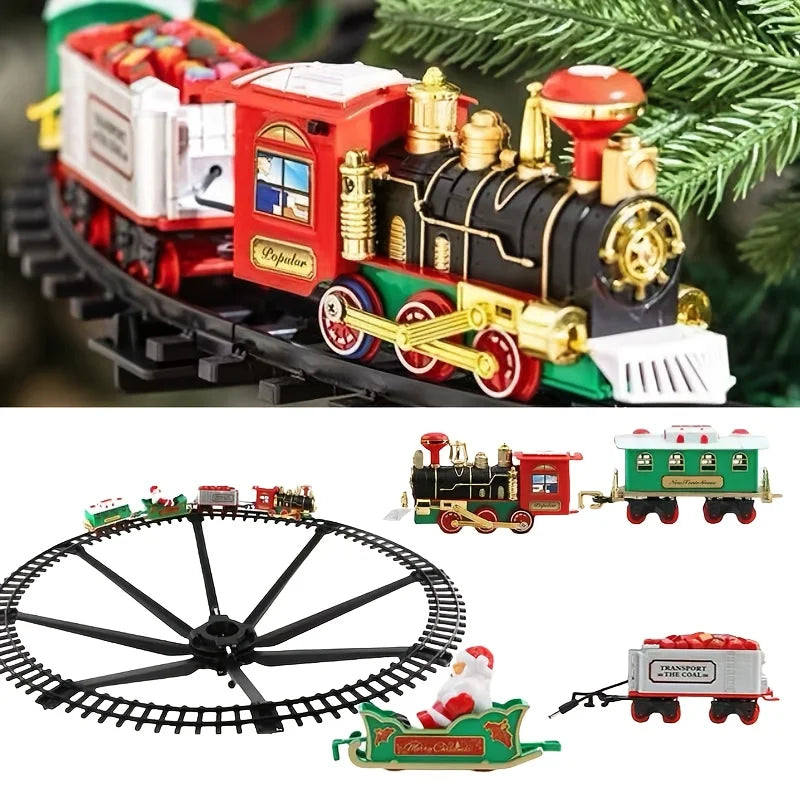 Christmas Tree Train Circular Track