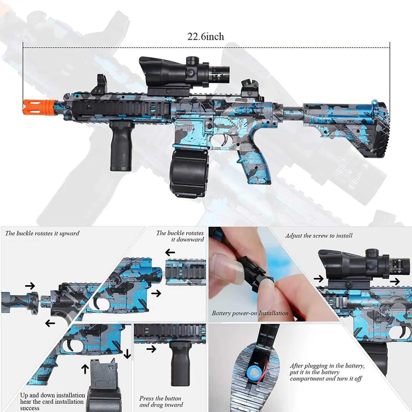 Electrical Gel Blasting Toy