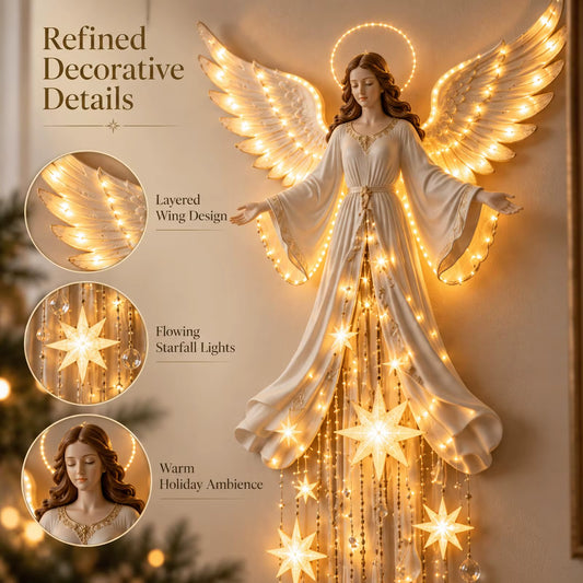 Angel Blessing Starfall Wall Light