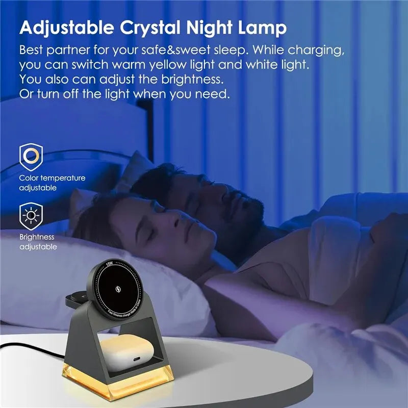 3 In 1 Magnetic Wireless Charger