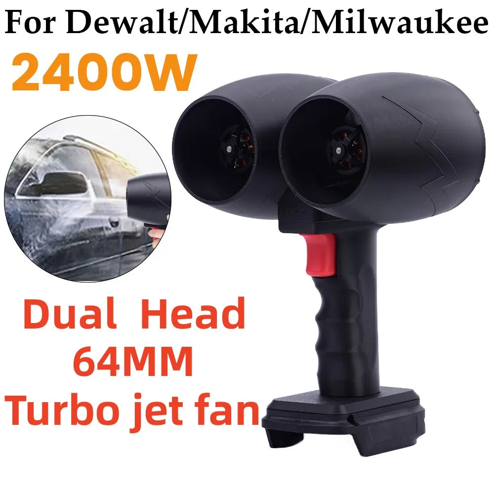 2400W 64mm Turbo Jet Fan 4000g Thrust