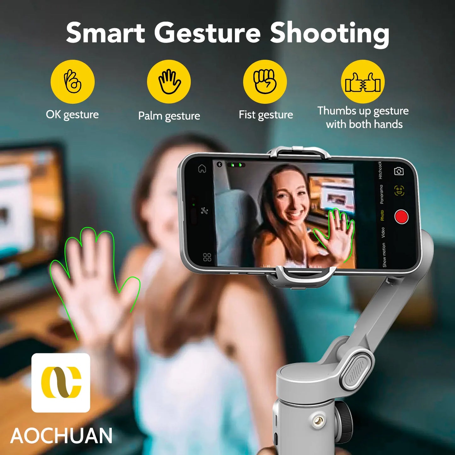 Smart Gimbal Stabilizer for Smartphone