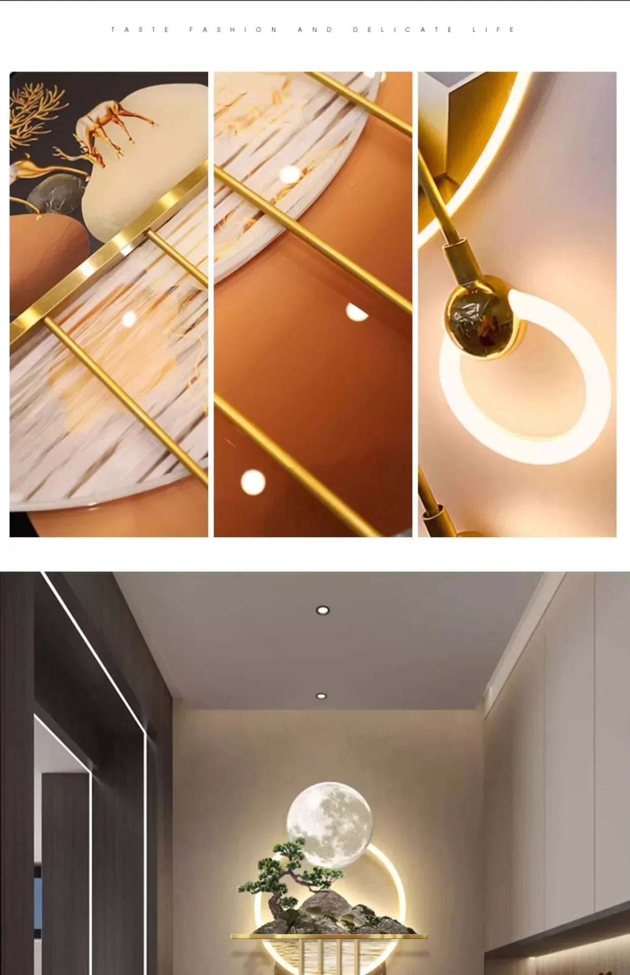 3D Entrance Wall Lamp