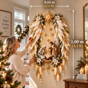 Angel Wings Sacred Nativity Starfall Wall Hanging