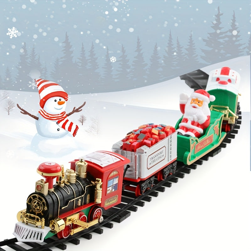 Christmas Tree Train Circular Track