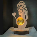 Personalized Baby Ultrasound Photo Crystal Ball