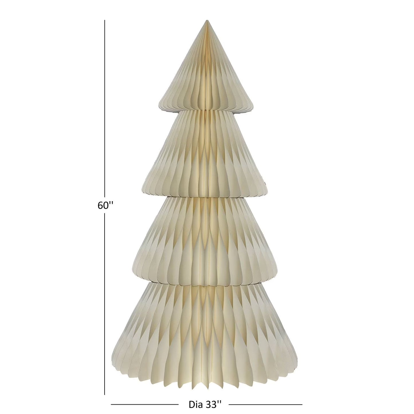 Paper Honeycomb Christmas Tree