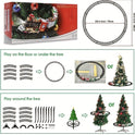 Christmas Tree Train Circular Track