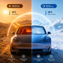 Universal Adjustable Retractable Car Sunshade Windshield Cover