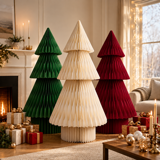 Paper Honeycomb Christmas Tree