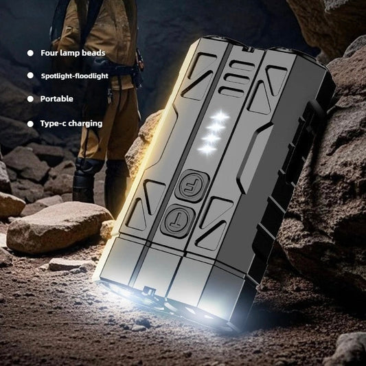 Aluminum Alloy High-Performance Multifunction Flashlight