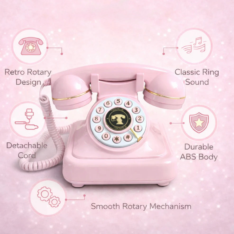 Bluetooth Vintage Rotary Telephone