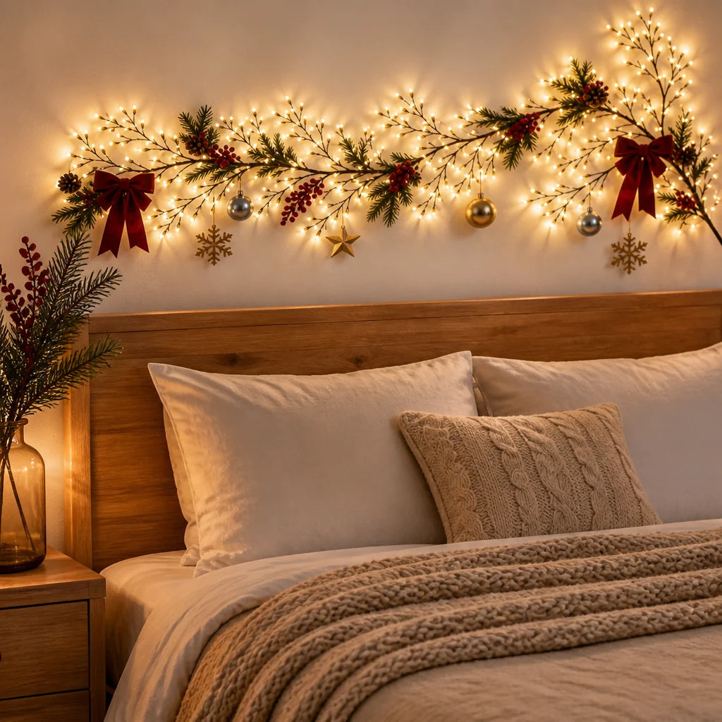 LED Willow Branch Tree Lamp Christmas Decoration