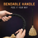 Animated Halloween Witch Broom with Lights, Music & Motion