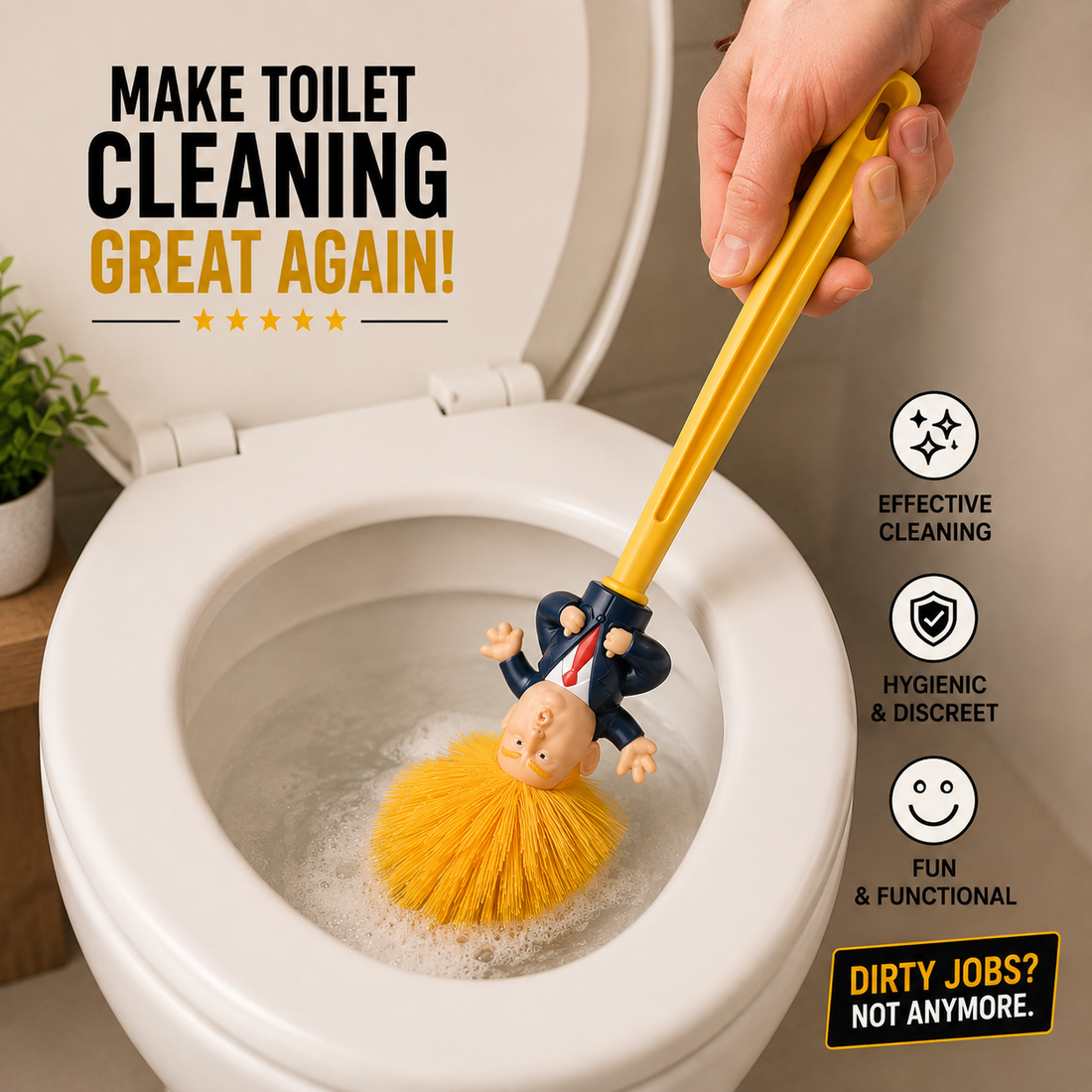 Funny Toilet Brush