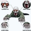 Creepy Crawling Halloween Prop – Motion Activated Zombie