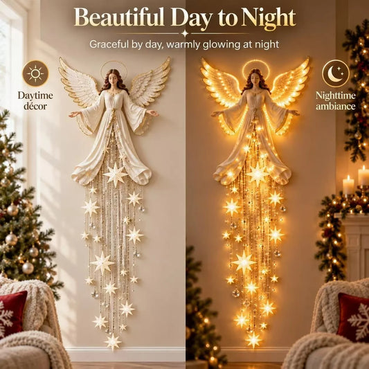 Angel Blessing Starfall Wall Light